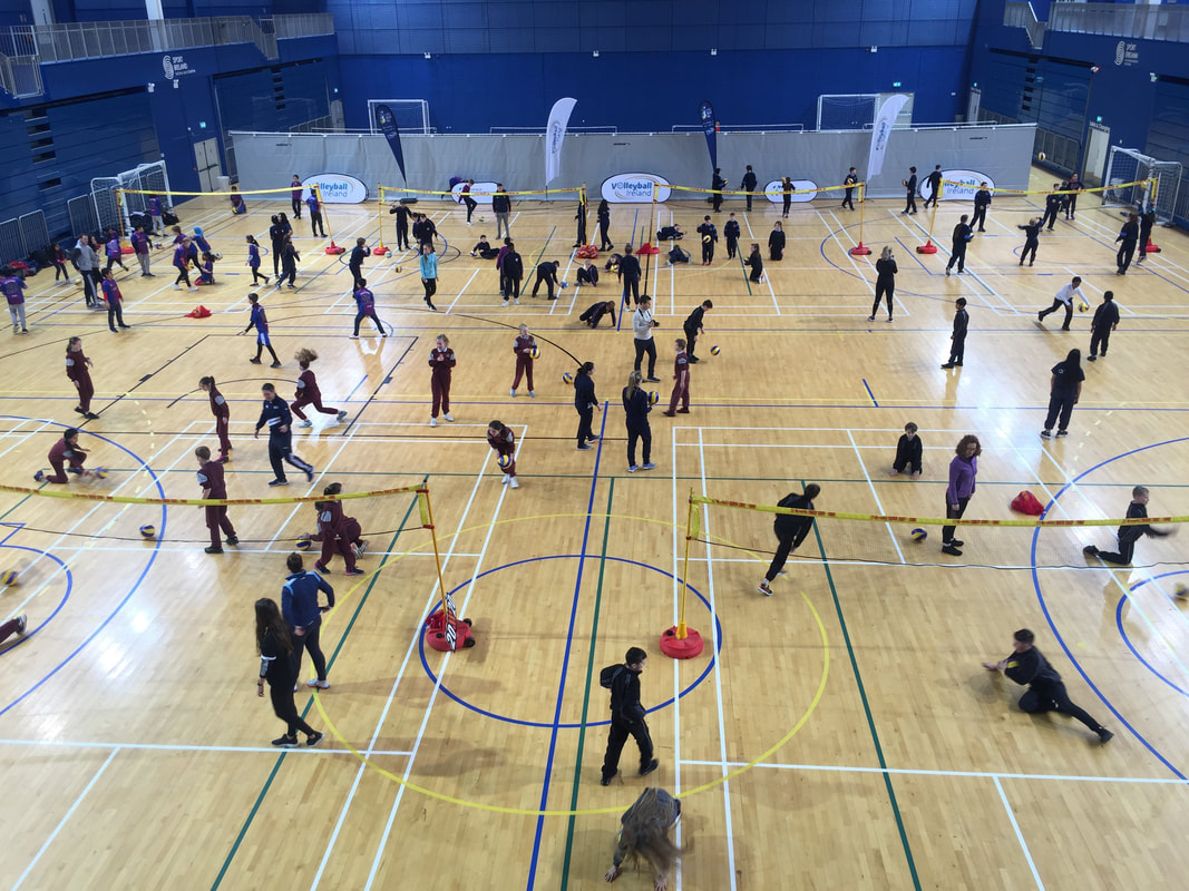 Irish teachers hail success of Volleyball masterclass in Dublin InsideCEV